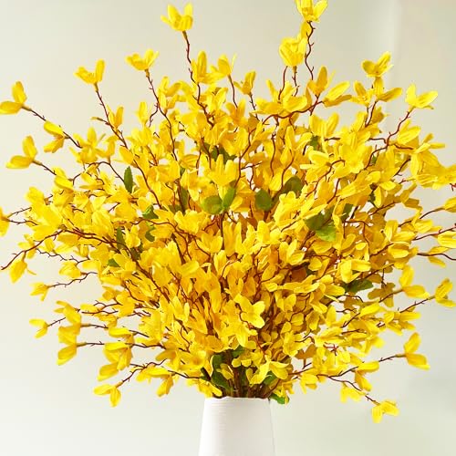 Rollway 2 Forsythienzweige K Nstlich Fr Hlingsblumen 60cm