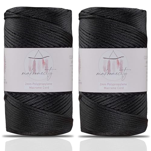 Makromecity Makramee Garn 2mm X 230m Premium Polyester