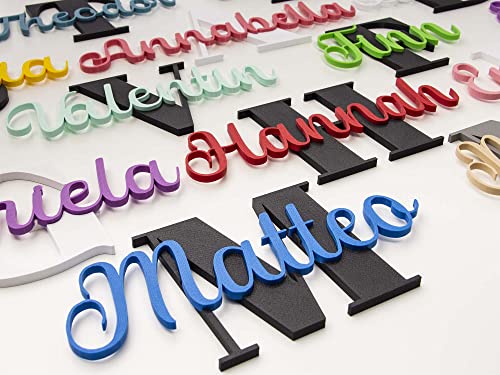 Namens T Rschild Personalisiert Wandschild Kinderzimmer Schriftzug T