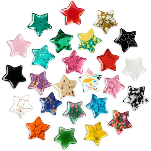 Marforever 30 St Ck Stern Kristalle Steine Set