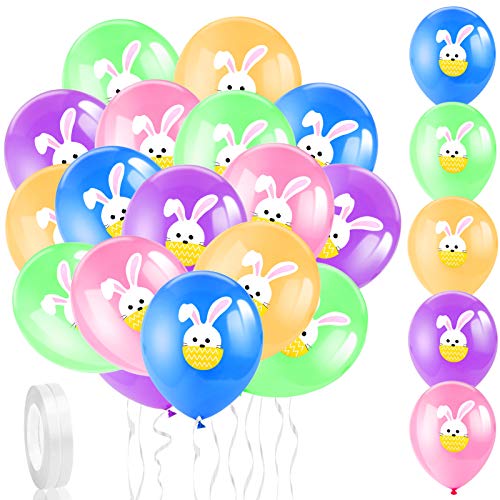 Howaf 30 St Ck Bunte Luftballons Ostern Latexballons