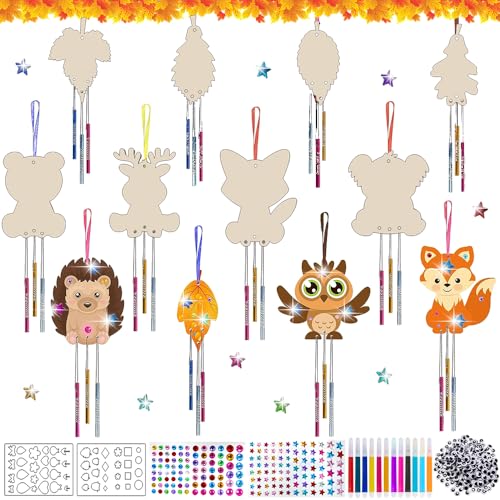 Windspiel Bastelset Kinder 12 St Ck Windspiel Zum