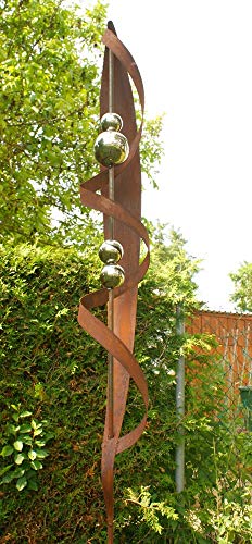Gartendekoshop24 Gartendeko Skulptur Edelrost Stecker 200 Cm Mit