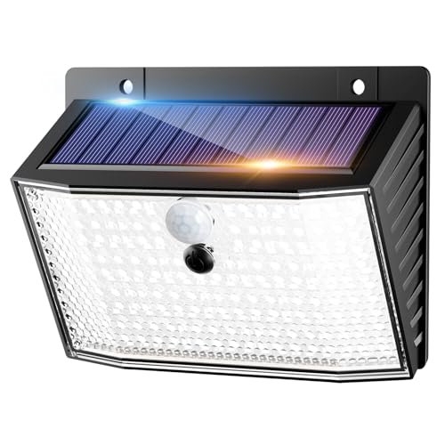 Nipify Solar Bewegungsmelder Au En 168led Solarlampen Aussen