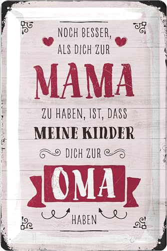 Lanolu Schild Oma Noch Besser Als Dich Zur