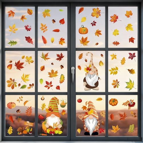 93 St Ck Fensterbilder Herbst Herbst Dekoration Herbstdeko