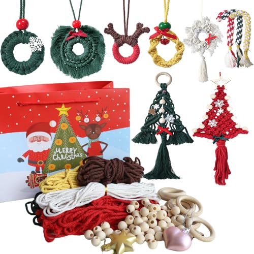Hengluo Weihnachtliches Makramee Diy Kit 150m 3mm Makramee