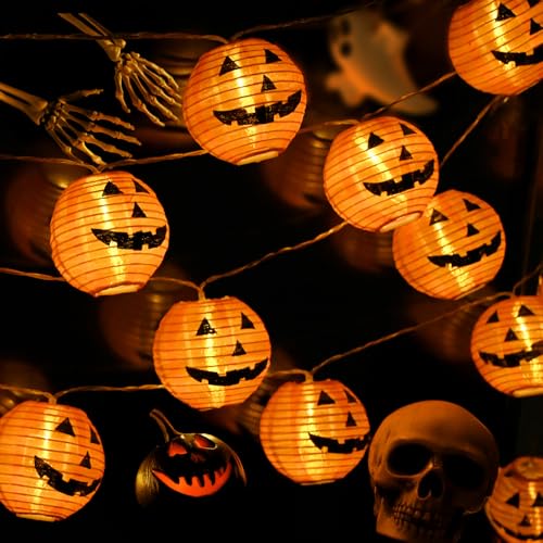 Smilfree Halloween Lichterkette Deko Outdoor 2m 10 Led