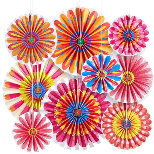 Sunbeauty 9 St Ck Papier F Cher Bunt