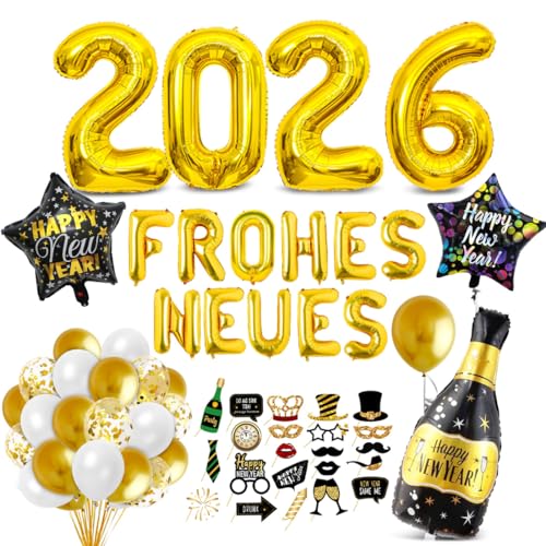 Silvester Deko 2026 Xxl 49 St Ck Silvester