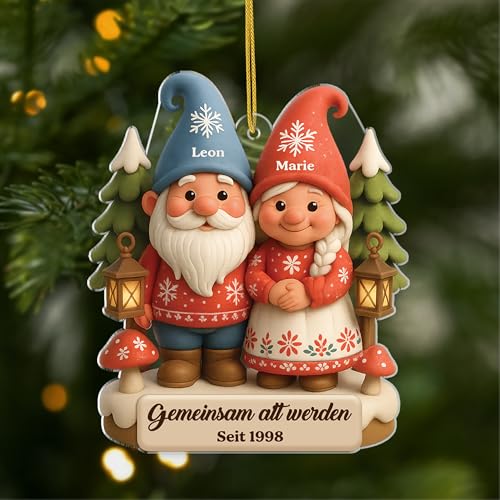 Geschenke Mall Personalisiertes Ornamente Gemeinsam Alt Werden Seit