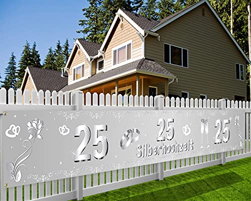 Dpkow 25 Jubil Um Banner F R Silberhochzeit