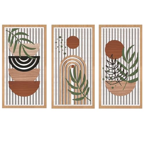 Yixuan 3 St Cke Boho Wanddekoration Moderne Leichte