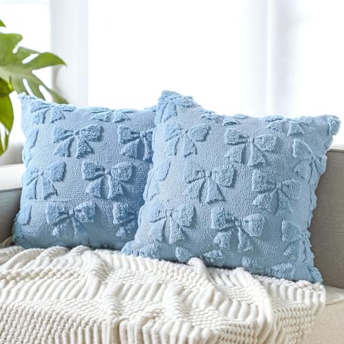 Fufre 2 St Ck Schleife Kissenbezug 45x45 Cm