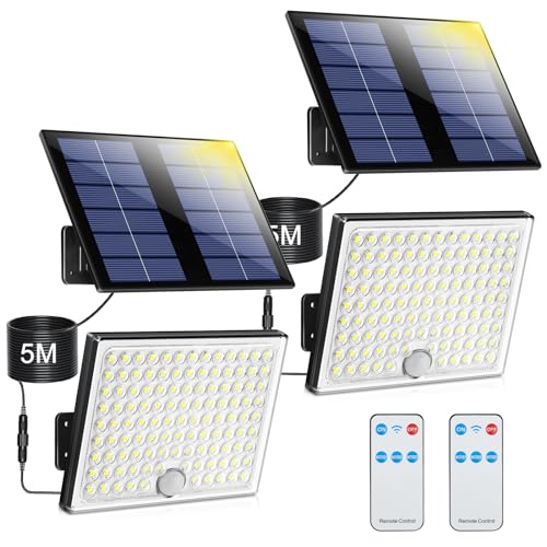 Realky Solarlampen F R Au En Mit Fernbedienung