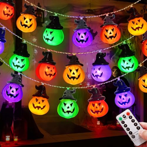 Homeleo Halloween Deko Innen 3meters 20 Led Batterie