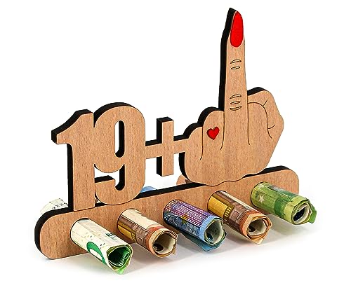 Giftota Originelle Lustig 20 Geburtstag Geldgeschenk Holz 19