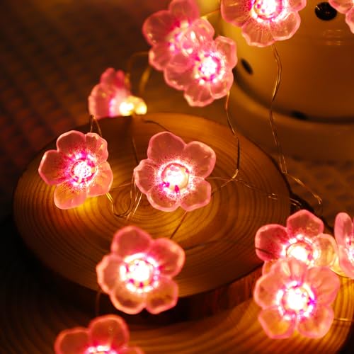 Led Lichterkette Blumen Lichterketten Innen Batterie 20 Leds