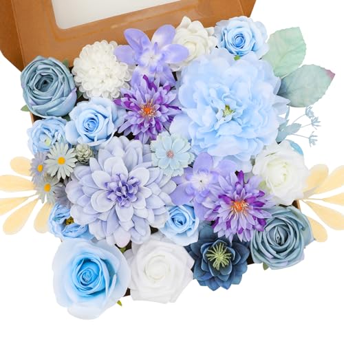 Floweroyal K Nstliche Blumen Combo Lila Blumen Mix