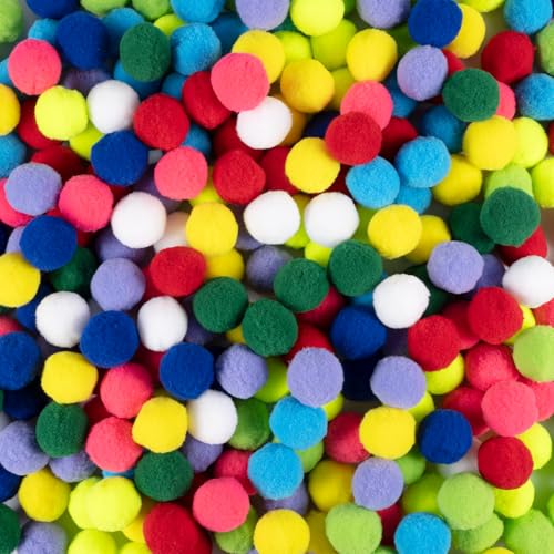 Carehabi Mini Pompons Bunt 300 St Ck Bunte