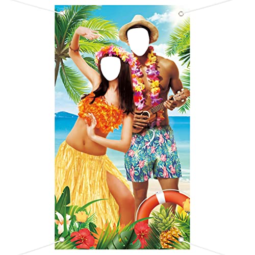 Luau Party Dekoration Hawaii Fotohintergrund Foto St Tze