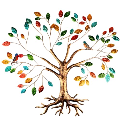 Fangoo Metall Baum Des Lebens Wanddekoration Gro Er