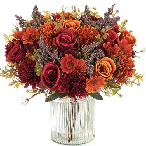 Meivines K Nstliche Herbstblumen 4 B Ndel Herbst