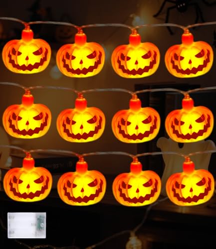 Tixexo Halloween Lichterkette Deko 3m 20led Halloween Decoration