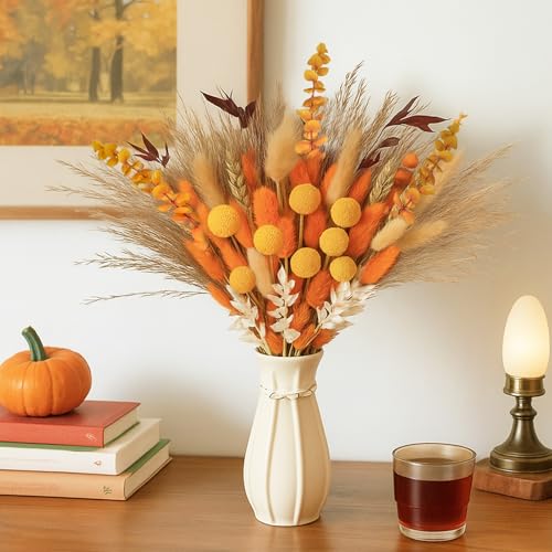 127 St Ck Getrocknete Pampasgras Herbst Herbstblumen Trockenblumen