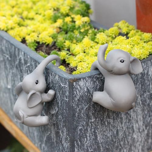 Elefant Gartendeko F R Drau En 2 St