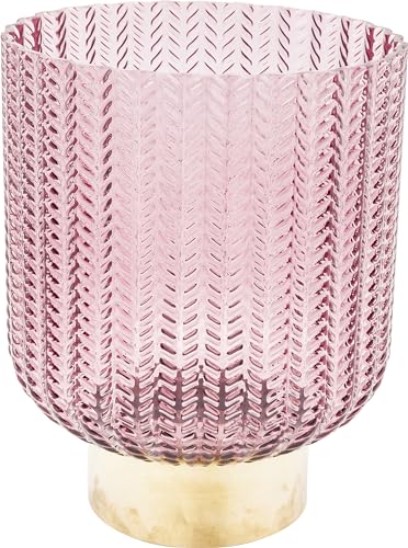 Kare Design Vase Barfly Berry Rosa Mundgeblasen Handarbeit