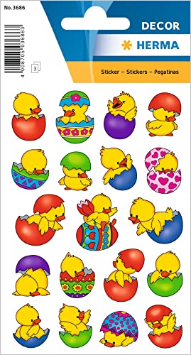 Herma 3686 Aufkleber Ostereier K Ken Bunt Klein