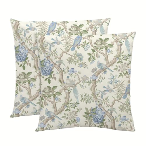 Niulaa Luxus Samt Kissenbezug 40x40 Blumen Kissenbez Ge