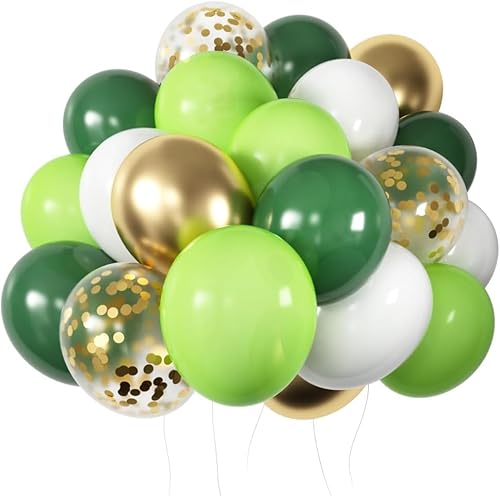 Luftballons Gr N Gold Wei 60 Stk 12