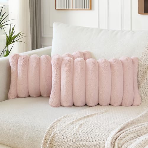 Soleebee 2er Set Pl Sch Samt Kissenbez Ge