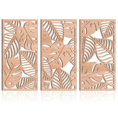 Yixuan 3 St Cke Moderne Holz Wanddekoration Boho