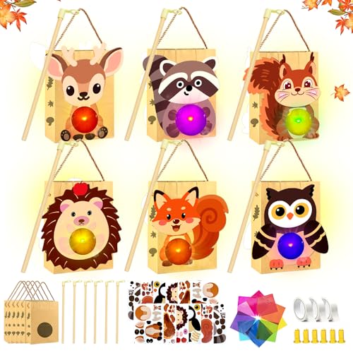 Heyidamai 6er Laternen Zum Selber Basteln F R