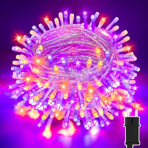 Isisyu Halloween Lichterkette Au En Timer 30m 300