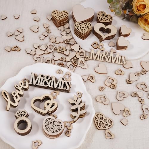 Holdleaf 394 St Ck Hochzeit Deko Holz Tischdeko