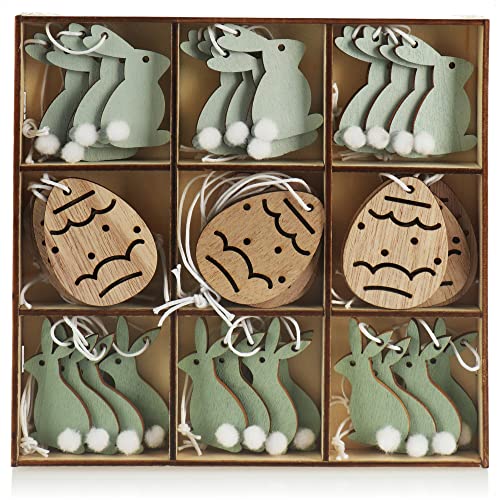Com Four 36x Dekoaufh Nger Ostern Osterschmuck Aus