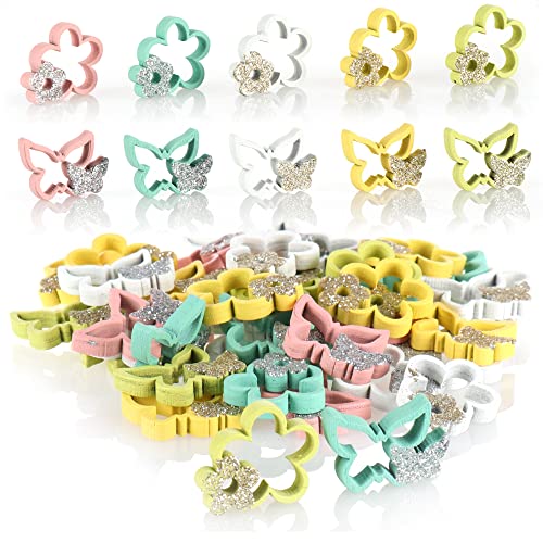 Com Four 48 Teiliges Set Blume Und Schmetterling