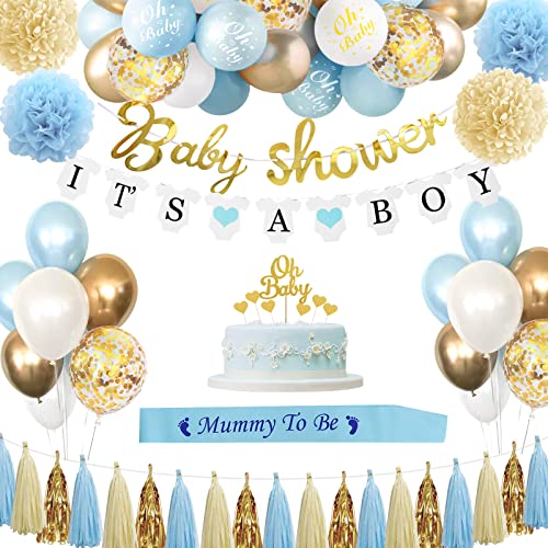 Sancuanyi Babyparty Deko Junge Baby Shower Deko Boy