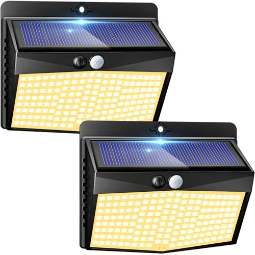 Peasur Warmwei Solarlampen F R Au En Mit