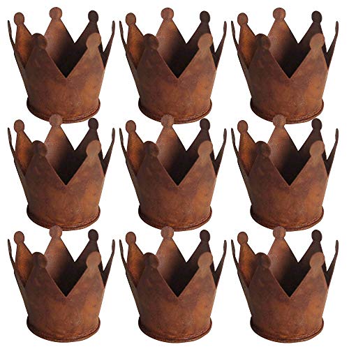 Unus Krone Rost 9 5 Cm Gartendeko Rostoptik