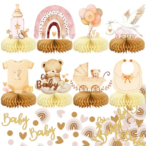 Yuhudany Babyparty Deko M Dchen Rosa 8 St