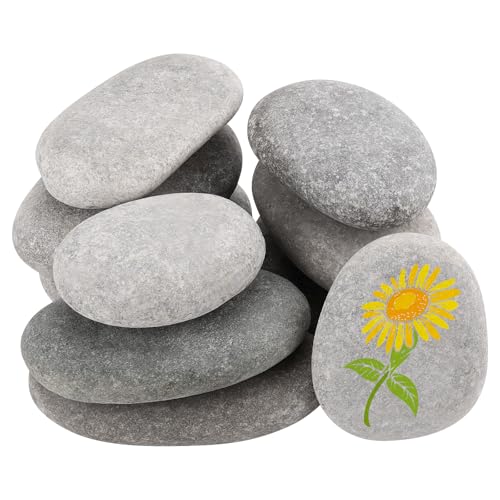 Faaing 10 St Ck Flache Steine Zum Bemalen