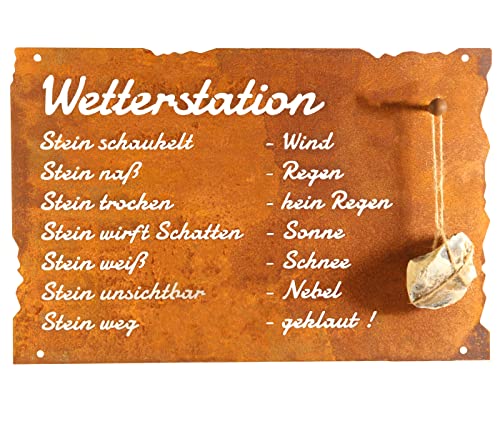 Rost Schild Wetterstein Lustig Wetterstation F R Stein
