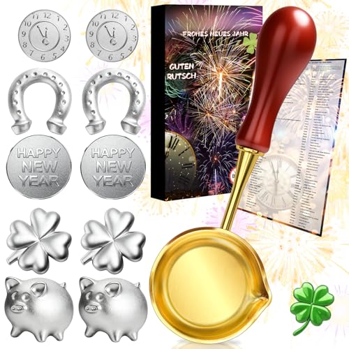 Zinngie En Silvester Spiele Set 2026 Mit 10