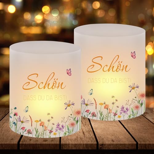 12 Windlicht Sch N Dass Du Da Bist