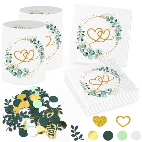 Sprinlot 20 St Ck Servietten Hochzeit 12 St